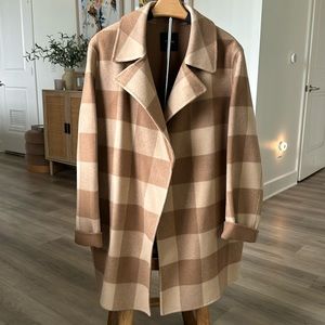 BRAND NEW 100% Wool Coat by Theory (Women Medium)